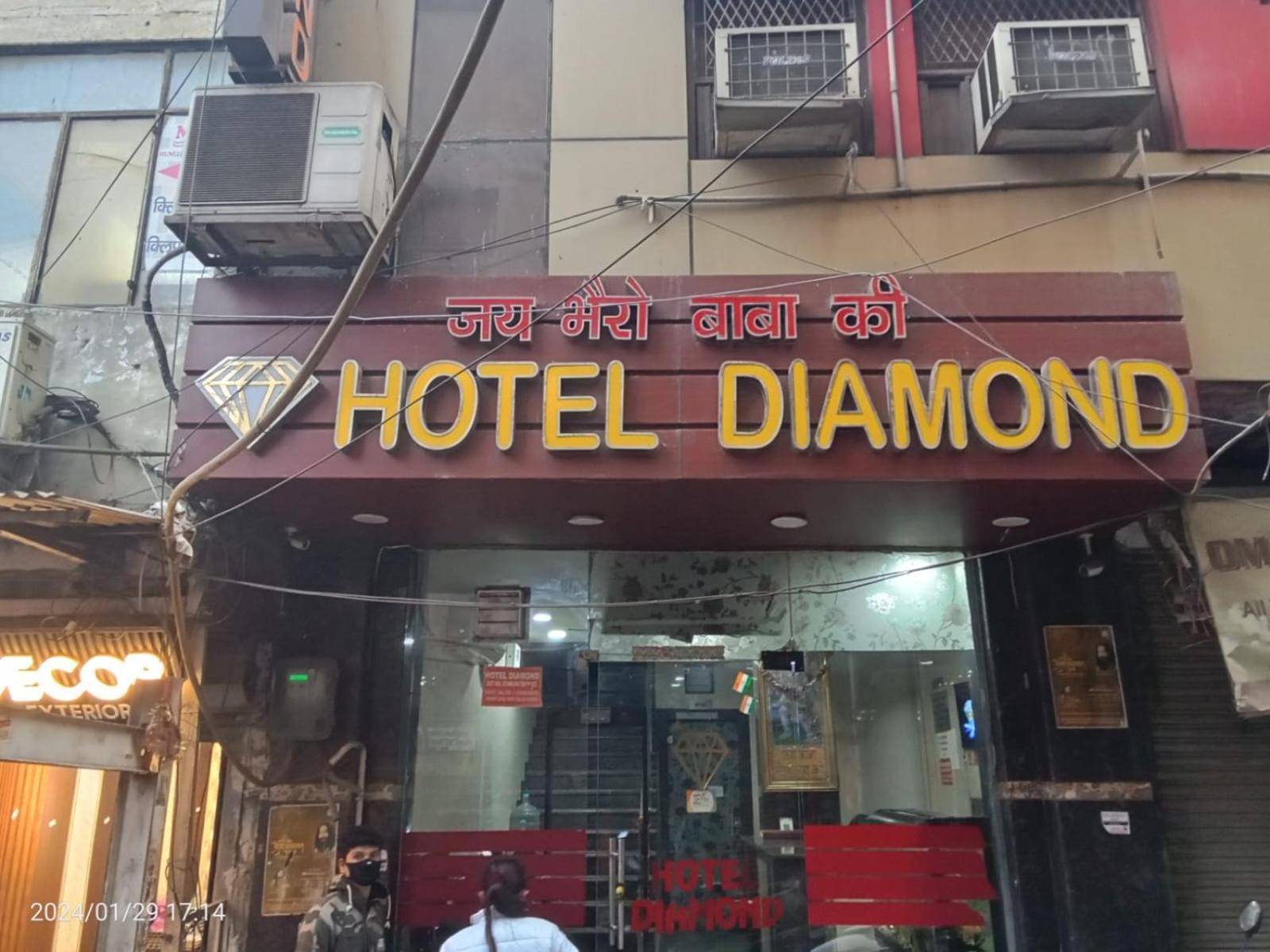 Hotel Diamond Νέο Δελχί Εξωτερικό φωτογραφία